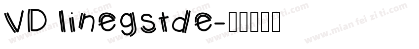VD linegstde字体转换